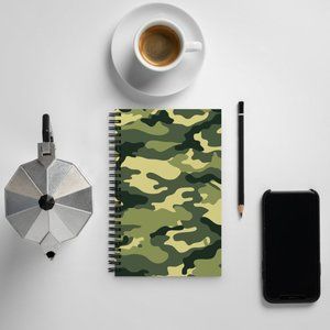 Premium Army Spiral notebook (Customizable)